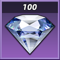 100 Diamonds